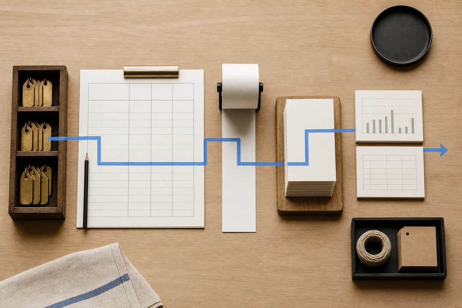 Vintage 72 operating platform shown in an editorial portfolio composition